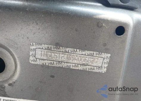 2009 Honda Accord 2.4 Ex from USA, damaged, VIN 1HGCS12739A006827